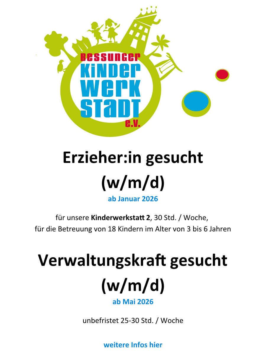 Plakat Stellenangebote